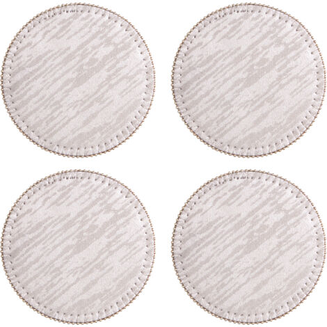 Premier Housewares Placemats And Coaster Square Sets 2 Table Mats And Coasters Set Contemporary Forest Coasters Durable Textured Coasters  w44 x d29 x h1cm