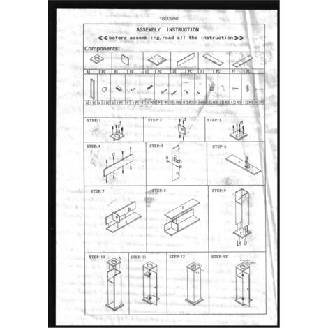 Premier Housewares Portland Toilet Paper Cabinet