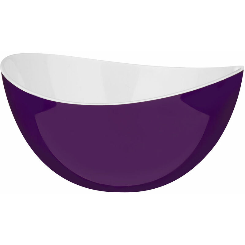 Premier Housewares Purple and White Small Bowl