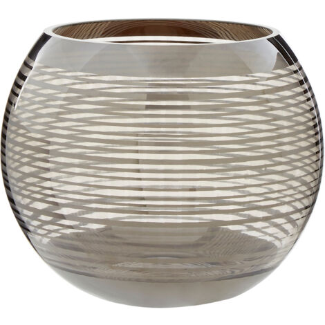Premier Housewares Raya Small Rounded Glass Vase