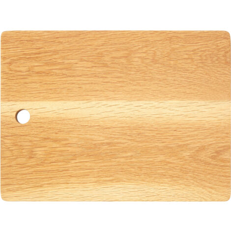 Premier Housewares Rectangular Oak Wood Chopping Board