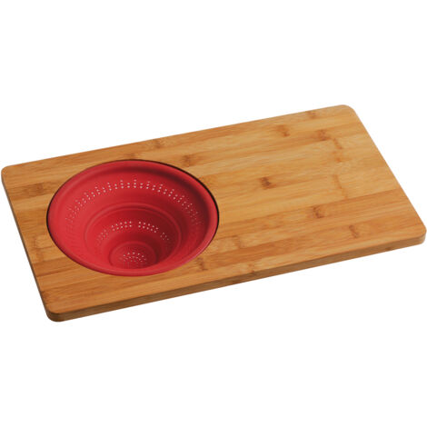 Premier Housewares Red Silicone Chopping Board