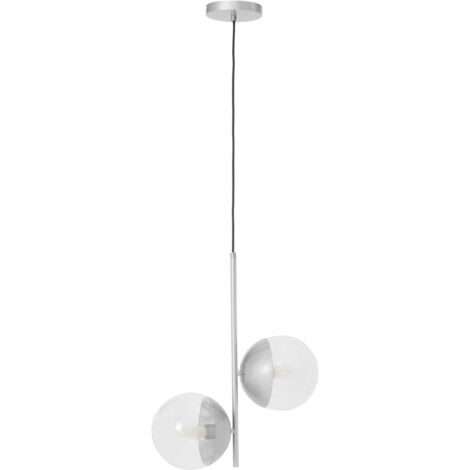 Premier Housewares Revive Chrome Finish Pendant Light