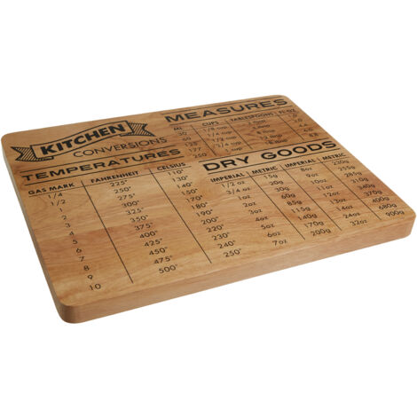 Premier Housewares Rubberwood Conversion Table Board