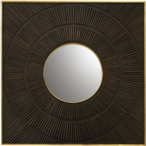 Premier Housewares Sadari Mango Wood Wall Mirror