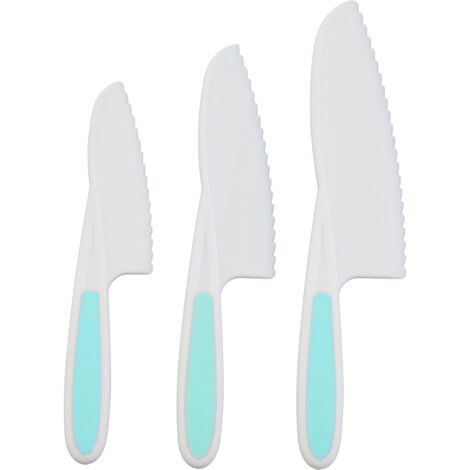 Premier Housewares Set of Three Zing Pastel Green Knives