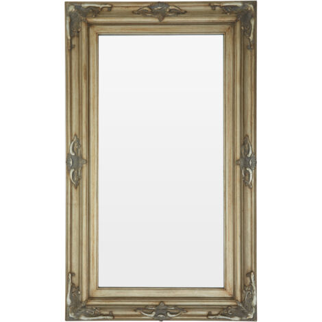Premier Housewares Sevan Wood Frame Wall Mirror