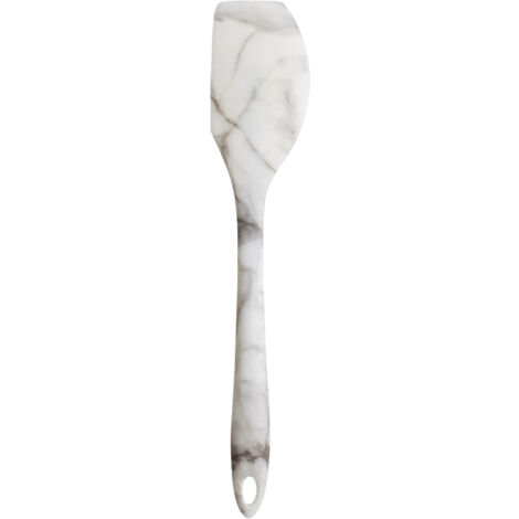 Premier Housewares Silicone Spatula Heat Resistant Spatula For Non Stick Pan Marble Effect Spatula Silicone With Tapered Handle Pancake Spatula 6 x 2 x 29