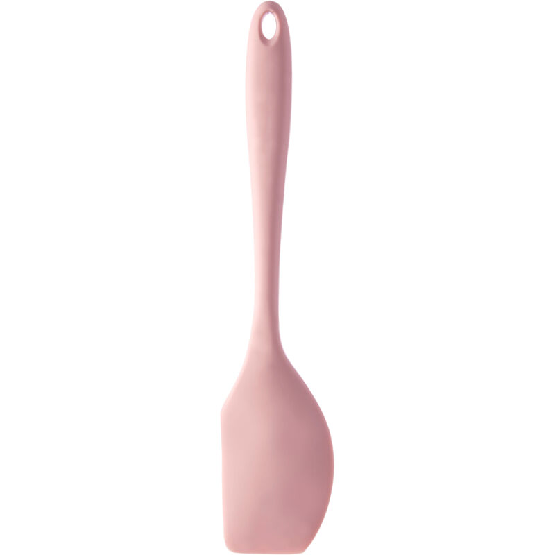 Interiors By Premier Stylish Light Pink Silicone Spatula,Kitchen Turner With Flat Edge,Non-Stick & Stain Resistant Rubber Spatula