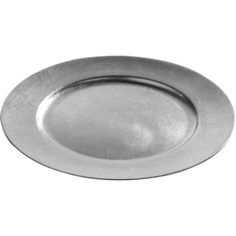 Premier Housewares Silver Decorative Charger