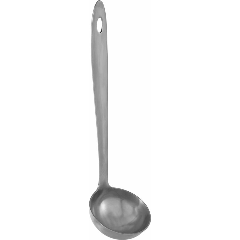 Premier Housewares Silver Finish Ladle Pasta Spoon Server Stainless Steel Durable Ladle For Everyday Use Ladle 7 x 30 x 8