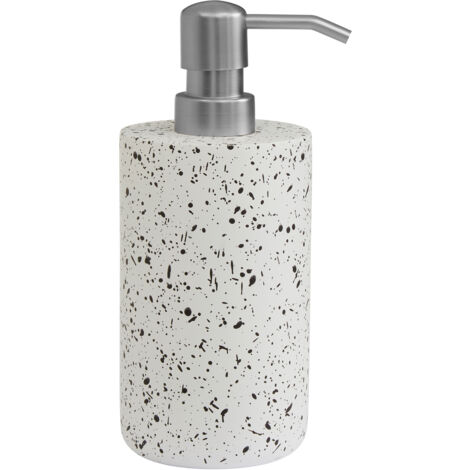 Premier Housewares Soap Dispenser Grey And Black Soap Dispenser Pump Luxe Pump Bottle Dispenser Contemporary Bathroom Soap Dispenser Bottle 18 x 7 x 7