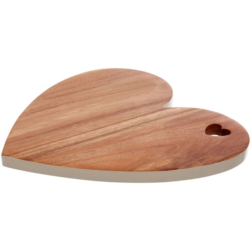 Premier Housewares - Socorro Round White Edge Chopping Board