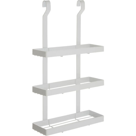 Premier Housewares Sorello White Iron Three Level Hanging Rack