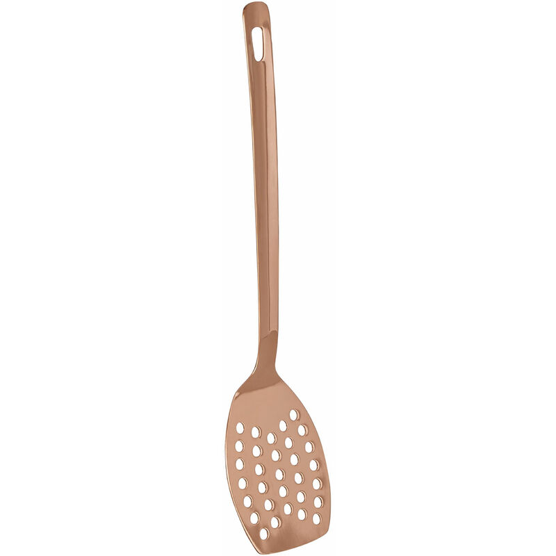 Premier Housewares Stainless Steel Spatula Stain Resistant Spatula For Non Stick Pan With Rose Gold Finish Spatulas & Turners Fish Turner 4 x 33 x 8