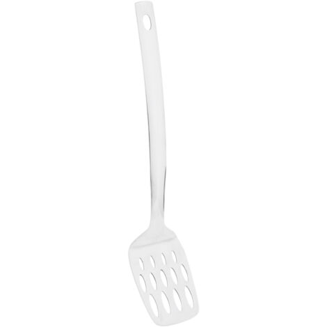 Premier Housewares Stainless Steel Spatula Stain Resistant Spatula For Non Stick Pan With Shiny Silver Finish Spatulas & Turners Fish Turner 3 x 34 x 8