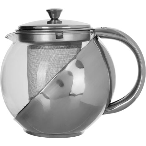 Premier Housewares Stainless Steel Teapot - 650ml