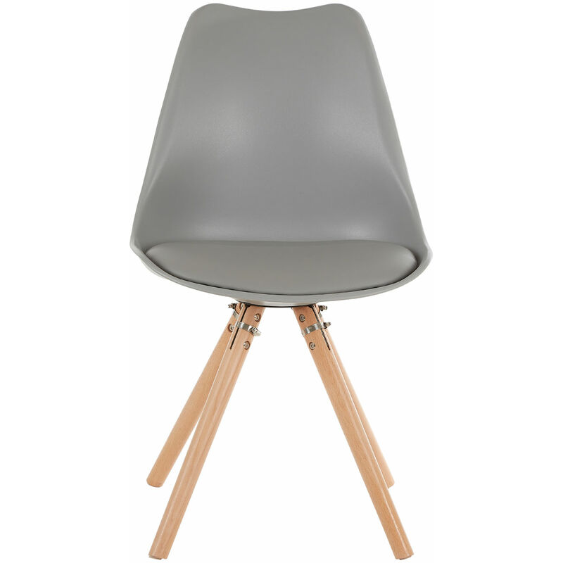 Stockholm Grey Retro Chair - Premier Housewares