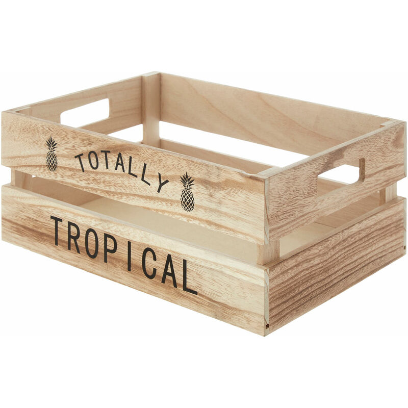 Premier Housewares - Totally Tropical Natural Fruit Crate