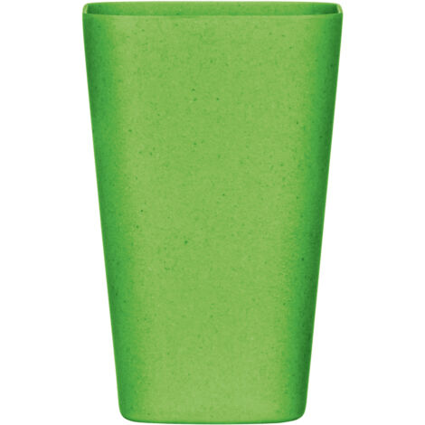 Premier Housewares Tumbler Glasses Green Bamboo Fibre Drinking Tumblers Glass Glass Tumbler For Daily Use w8 x d8 x h13cm