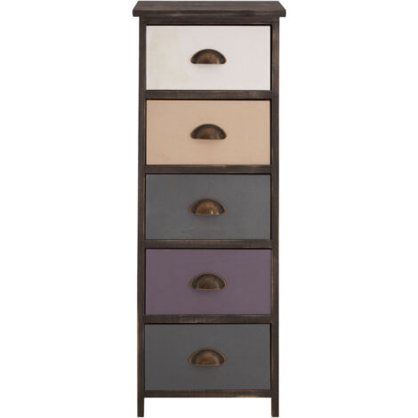 Premier Housewares Urban Loft 5 Drawers Chest