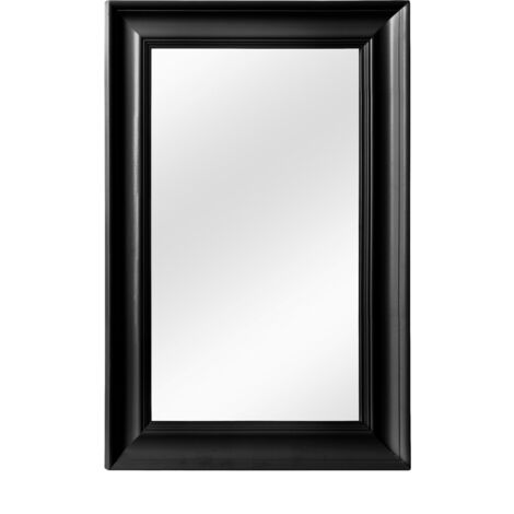 Premier Housewares Urban Matte Black Wall Mirror