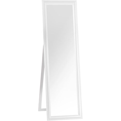 Premier Housewares Urban White Floor Standing Mirror