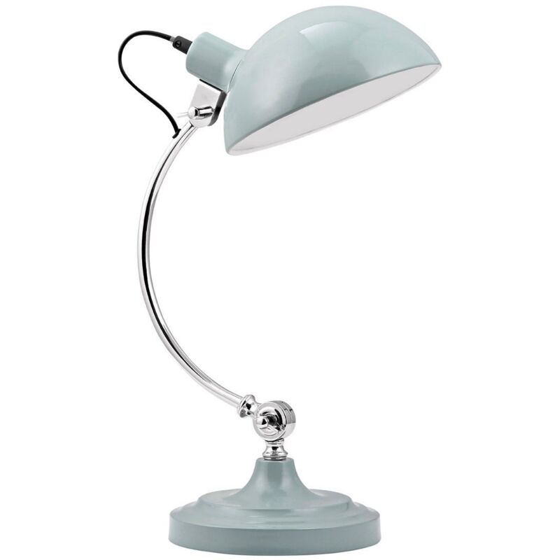 Image of Vermont Shutter Blue Table Lamp -&hellip;