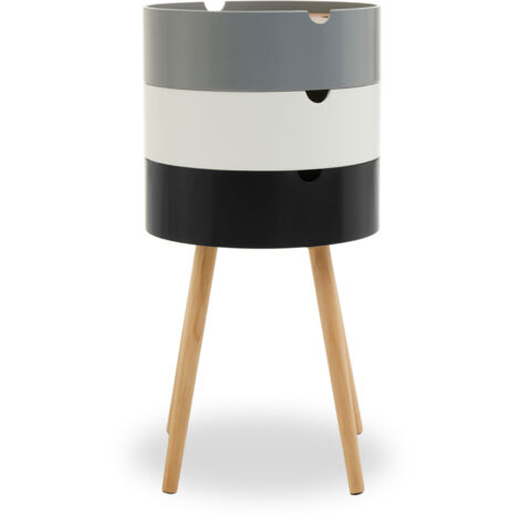 Premier Housewares Viborg Three Tier Storage Side Table