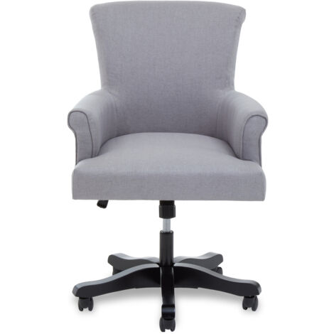 Premier Housewares Walford Grey Home Office Chair