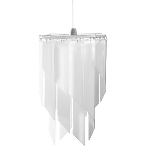 Premier Housewares White Acrylic Laser Cut Shade