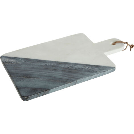 Premier Housewares White / Grey Marble Paddle Board