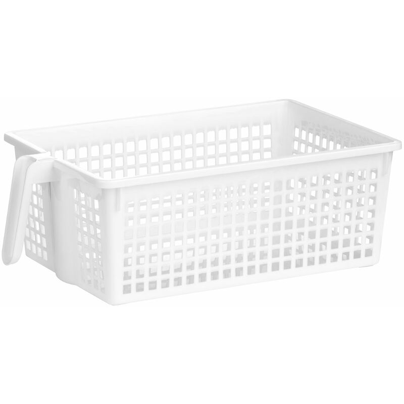 Premier Housewares White PP Storage Basket