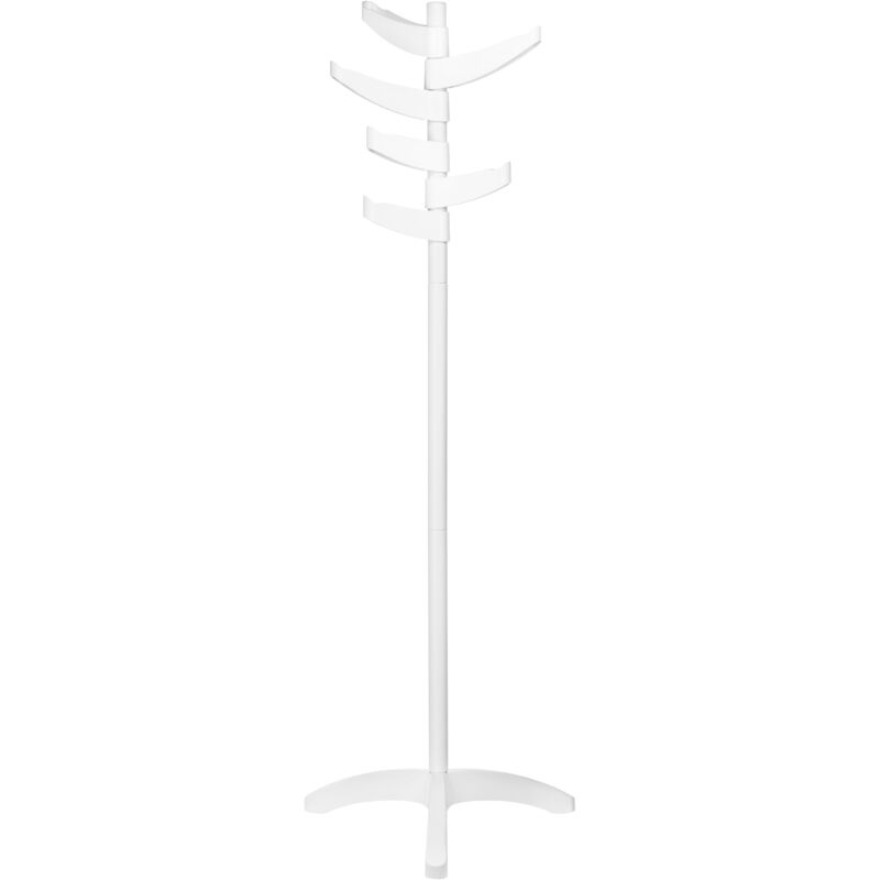 Premier Housewares - White Steel abs Coat Stand