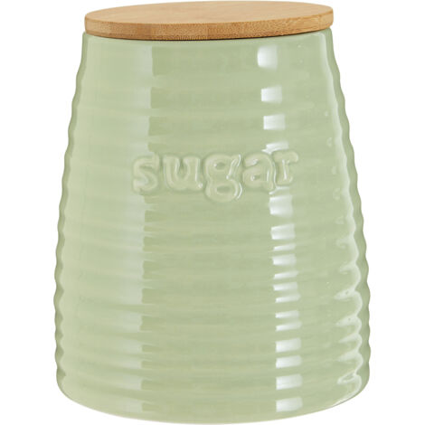 Premier Housewares Winnie Green Dolomite Sugar Canister