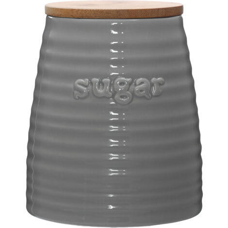 Premier Housewares Winnie Grey Dolomite Sugar Canister