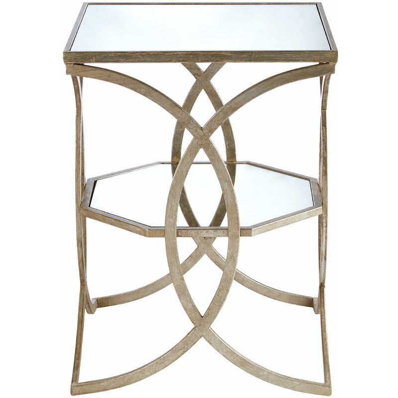 Zariah Cross Design Side Table - Premier Housewares