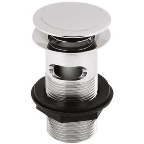 Premier Press Top Basin Waste Chrome - Slotted