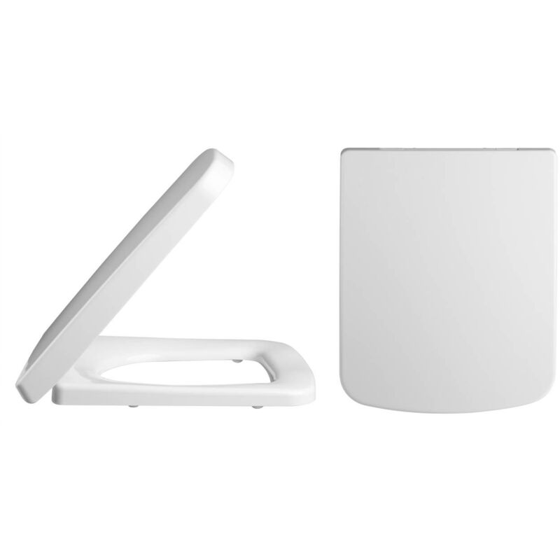 Nuie - Square Soft Close Toilet Seat - NCH196