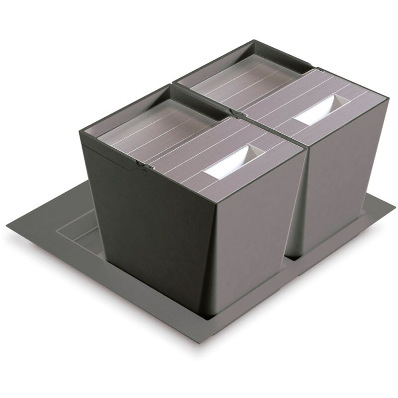 

Gollinucci - Premiere Cubos M60 Inox-Antracita - Antracita / Inox