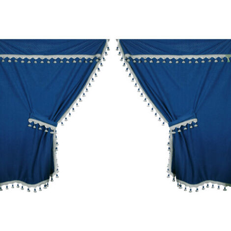 Premiere, Set Tende In Microfibra Per Camion - Blu