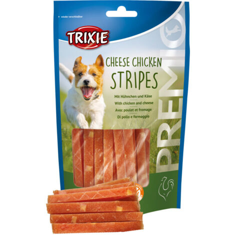 Premio chicken cheese stripes 100gr. Offerta Multipack 6 Conf.