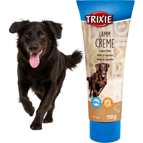 Premio para perros Paté de cordero para lamer Crema de cordero Trixie PREMIO 110 g