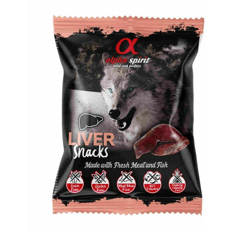 

PREMIOS Y CHUCHES PARA PERROS SPIRIT SNACKS DE HIGADO PERRO (24 BOLSAS X 50G) - Alpha