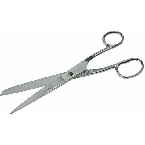 Premium 255mm Stainless Steel Upholstery Scissors by Faithfull