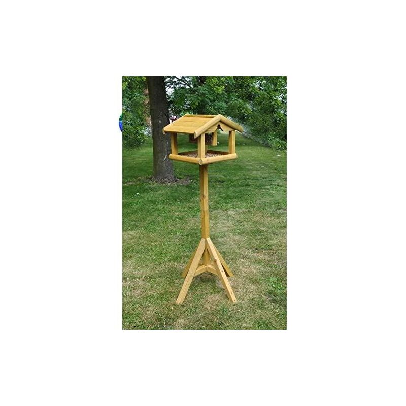 Garden Mile - Premium Bird Table With Built In Feeder