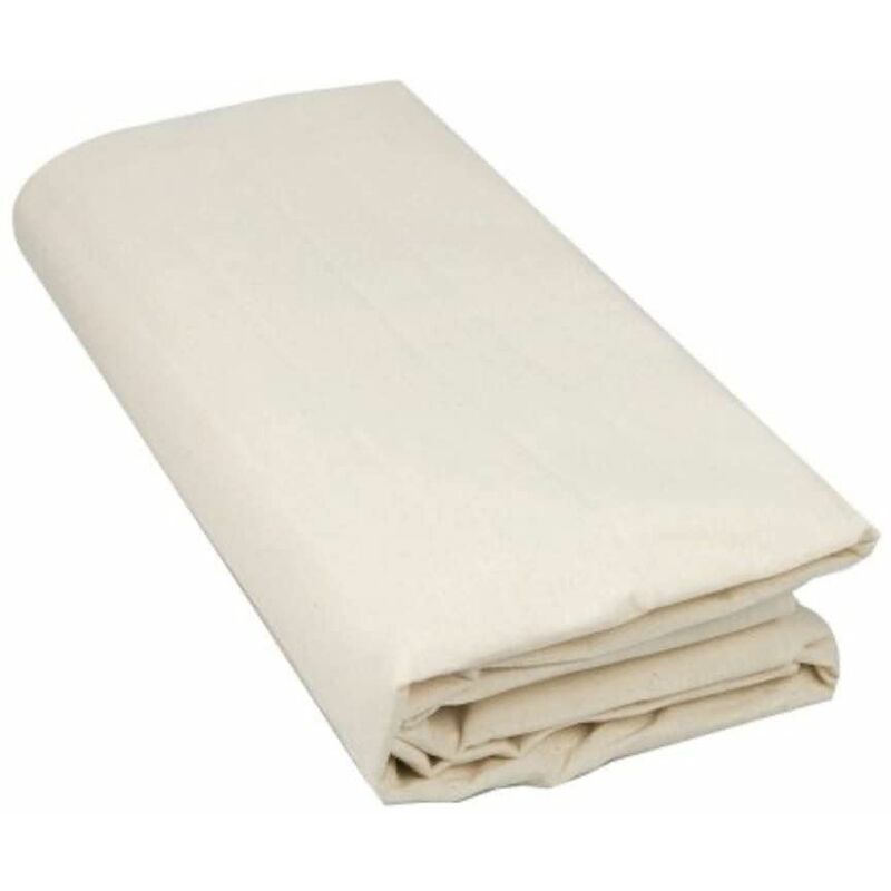 Premium Coated Dust Sheet 3.6 x 2.7m (12' x 9') Approx 868867 - Silverline