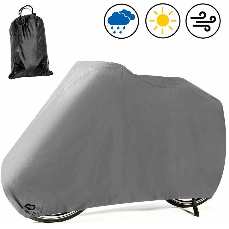 Premium – Coque de Protection Waterproof et indéchirable Vélo – Super Garage à vélo avec matériel de Polyester Enduit Sac de Rangement de qualité