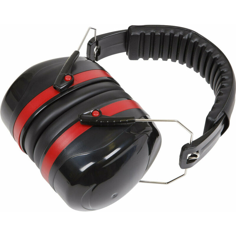 Loops - Premium Folding Ear Defenders - Adjustable Ear Cups - Worksite Protection