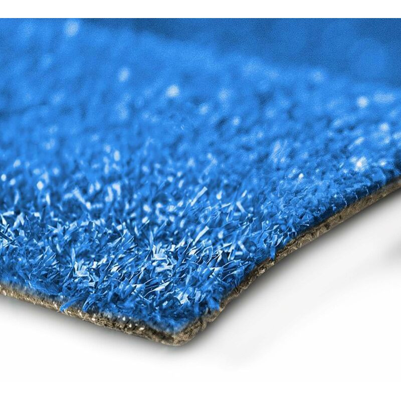 Pelouse synthétique Spring 7 mm Bleu 100 x 400 cm - Bleu
